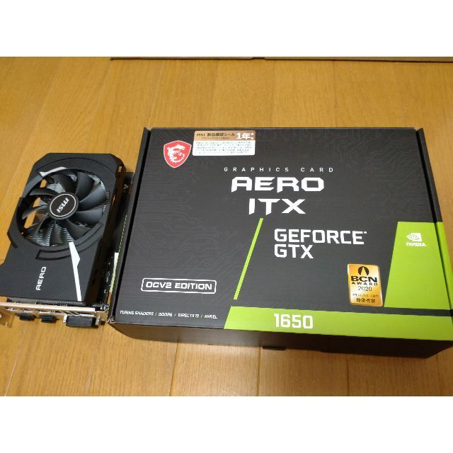 MSI GeForce GTX 1650 D6 AERO ITX OCV2