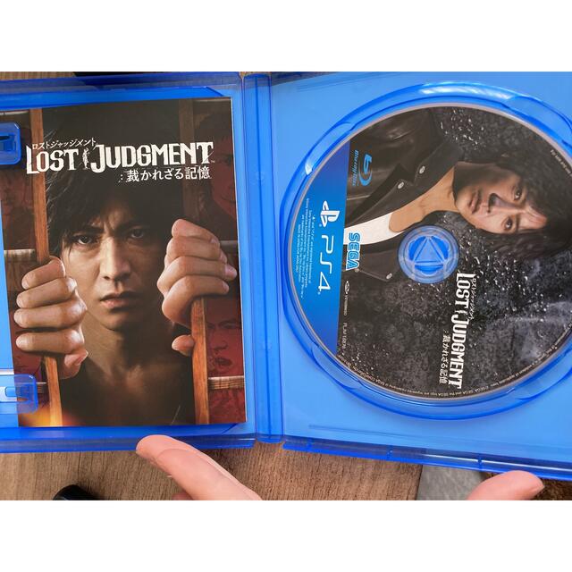 PlayStation4(プレイステーション4)のLOST JUDGMENT：裁かれざる記憶 PS4 エンタメ/ホビーのゲームソフト/ゲーム機本体(家庭用ゲームソフト)の商品写真