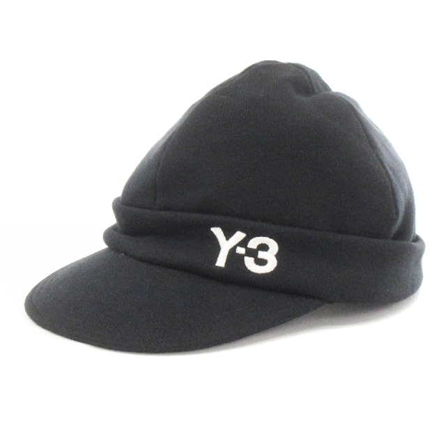 Y-3(ワイスリー)のワイスリー アディダス ワークキャップ 帽子 ロゴ 刺繍 黒 ブラック M メンズの帽子(その他)の商品写真