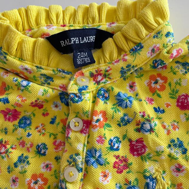 Ralph Lauren(ラルフローレン)のラルフローレン　花柄ワンピースセット　90cm キッズ/ベビー/マタニティのキッズ服女の子用(90cm~)(ワンピース)の商品写真