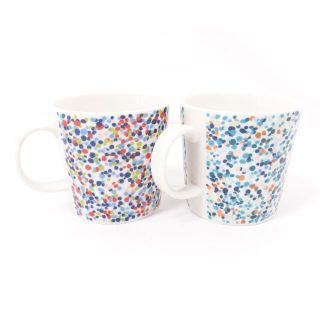 イッタラ(iittala)のIittala イッタラ　ヘレマグカップ　ターコイズ/ブルー　2点セット(グラス/カップ)