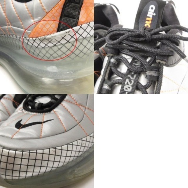 NIKE(ナイキ)のナイキ MX-720-818 エアマックス スニーカー シルバー 27.0 靴 メンズの靴/シューズ(スニーカー)の商品写真