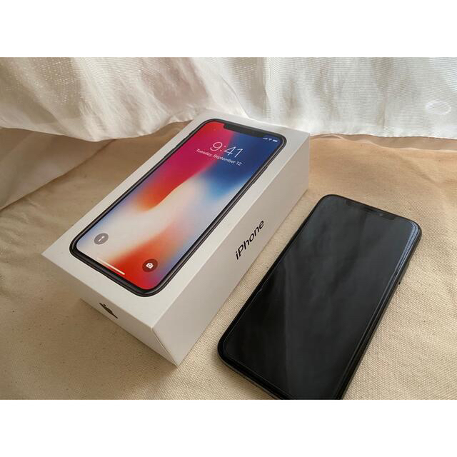 iPhone(アイフォーン)のiPhone X 本体　【GW SALE】 スマホ/家電/カメラのスマートフォン/携帯電話(スマートフォン本体)の商品写真