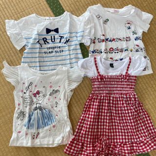 ベベ(BeBe)のTシャツ　100サイズ4枚セット(Tシャツ/カットソー)