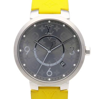 ルイヴィトン【LOUIS VUITTON】R15233 タンブールスリム 時計 ラバー