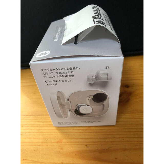 audio-technica ワイヤレスイヤホン ATH-SQ1TW WHITE