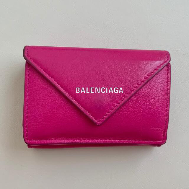 いたします Balenciaga 三つ折りミニウォレットの通販 by ゆゆゆ's shop｜