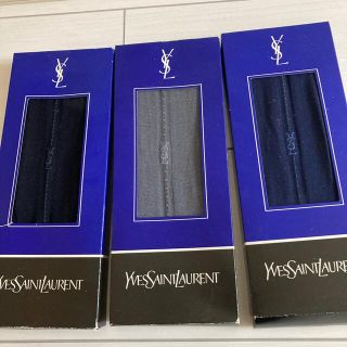 サンローラン(Saint Laurent)のイブサンローラン　靴下　3足セット　YVES SAINT LAURENT(ソックス)