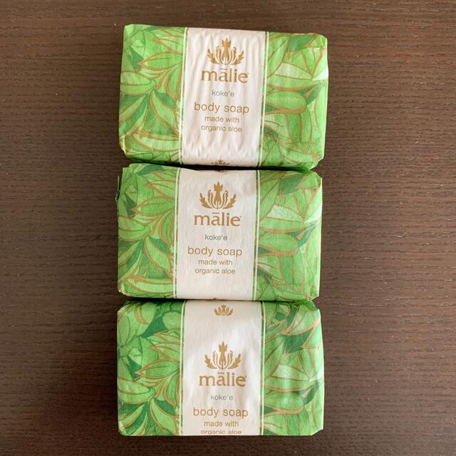 Malie Organics - マリエオーガニクス コケエ ボディーソープ 石鹸 3個まとめ売りの通販 by ゆるーり88's shop