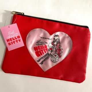 ハローキティ(ハローキティ)のFoxy × Hello Kitty❤︎ コラボポーチ(ポーチ)