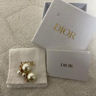 クリスチャンディオール(Christian Dior)のDIOR パールイヤリング(イヤリング)