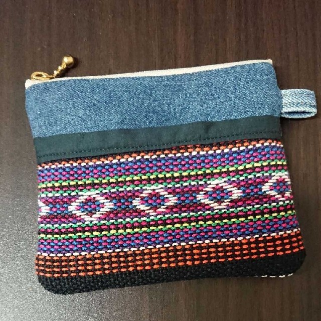本店 デニムリメイクポーチ☆マルチポーチ 349999.65円 ハンドメイド デニム リメイク ミニポーチ 〜 ハンドメイド 011