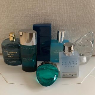 ブルガリ(BVLGARI)の【メンズ】香水7点セット　●値下げ●(香水(男性用))