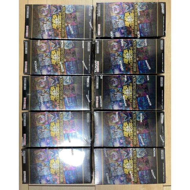 日本限定 遊戯王 ヒストリーアーカイブコレクション 10BOX シュリンク
