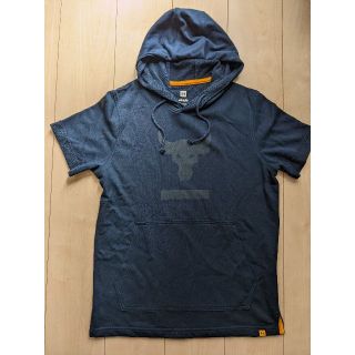 アンダーアーマー(UNDER ARMOUR)のアンダーアーマー PROJECT ROCK テリーショートスリーブフード((トレーニング用品)