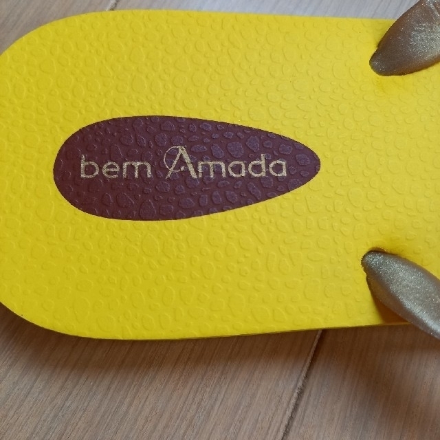 お値下げ、ブラジル♪ベンアマーダ♡ビジューサンダル レディースの靴/シューズ(ビーチサンダル)の商品写真