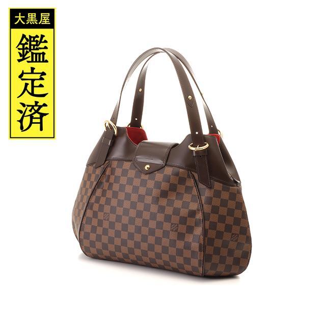 ルイ ヴィトン システィナ PM ハンドバッグ ダミエ ブラウン 茶 N41542 LOUIS VUITTON（未使用　展示品）