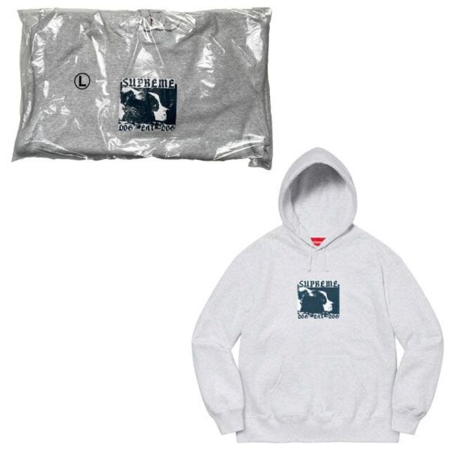 カラーGrey値下げ中 Supreme Dog Eat Sweatshirt シュプリーム