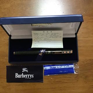 バーバリーブルーレーベル(BURBERRY BLUE LABEL)のバーバリーならではのチェック柄万年筆(その他)