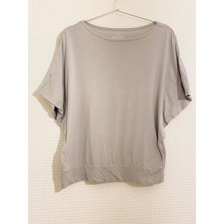 ムジルシリョウヒン(MUJI (無印良品))の【無印良品】コットンレーヨン ワイドドルマンTシャツ(Tシャツ(半袖/袖なし))