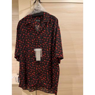 ラッドミュージシャン(LAD MUSICIAN)のOPEN COLLAR BIG SHIRT 新品　４２サイズ(シャツ)