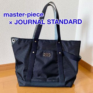 マスターピース(master-piece)のマスターピース×ジャーナルスタンダード　黒トートバッグ(トートバッグ)