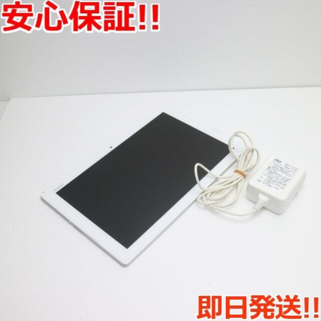 美品 au SOT31 Xperia Z4 Tablet ホワイトau3