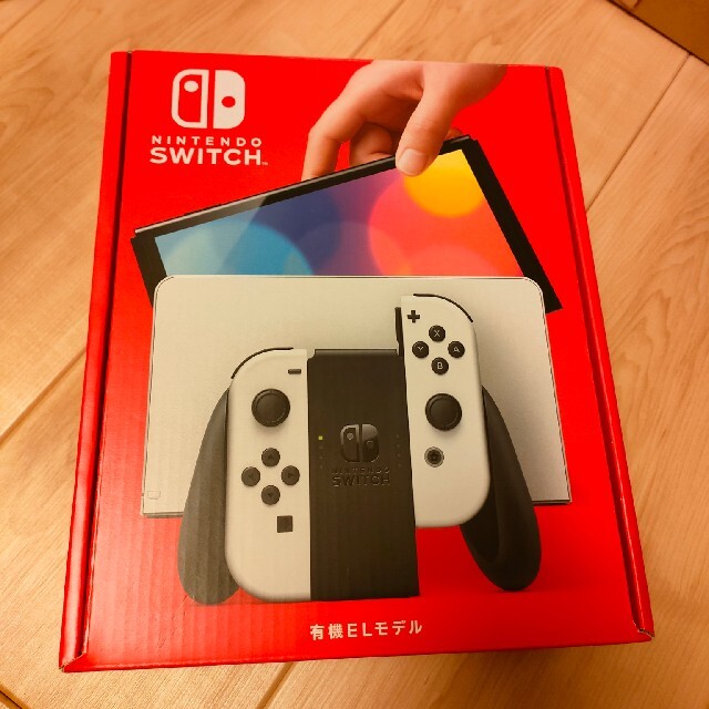 Nintendo Switch 有機Elモデル ホワイト ほぼ未使用品 大阪超安い