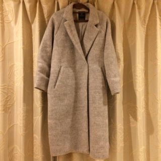 ダブルクローゼット(w closet)のwcloset ウールチェスターガウンコート 新品(チェスターコート)