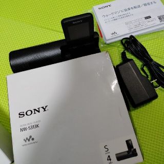 SONY  ウォークマン Sシリーズ NW-S313K(B)(ポータブルプレーヤー)