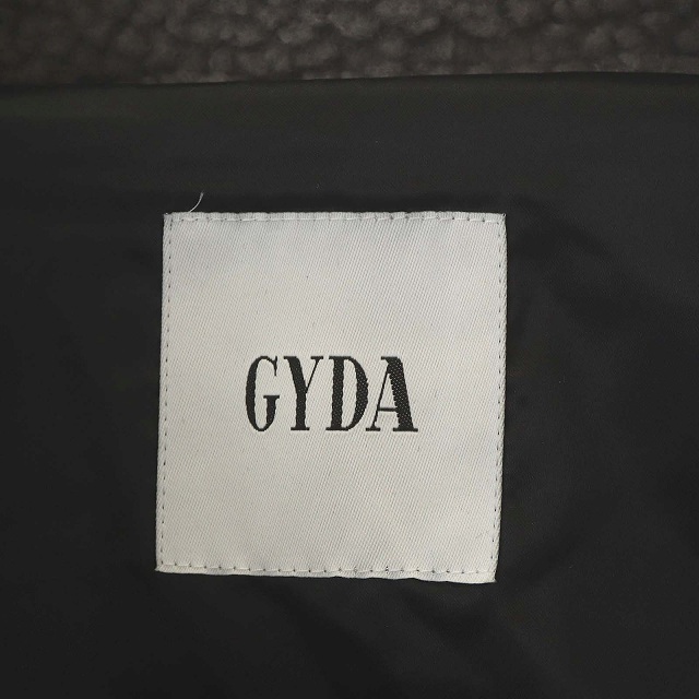 GYDA(ジェイダ)のジェイダ GYDA 20AW ボアパイピングブルゾン ジャケット F グレー レディースのジャケット/アウター(ブルゾン)の商品写真