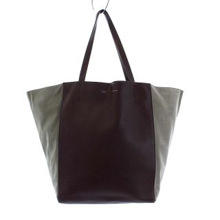 セリーヌ(celine)のセリーヌ カバファントム トートバッグ ハンドバッグ レザー スエード 切替(トートバッグ)