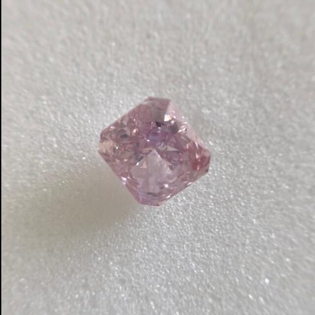 0.32ct  FANCY INTENSE PURPLISH PINK GIA鑑 レディースのアクセサリー(その他)の商品写真