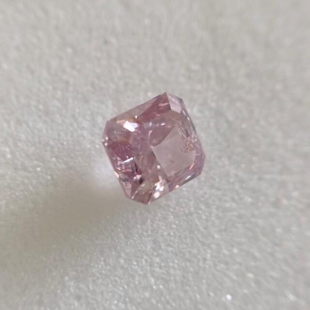 0.32ct  FANCY INTENSE PURPLISH PINK GIA鑑 レディースのアクセサリー(その他)の商品写真