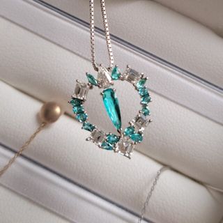 HANDMADE】ブラジル産 パライバトルマリン ネックレス - www.xtreme.aero