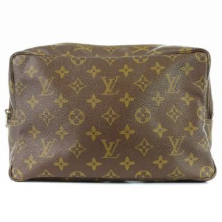 ルイヴィトン(LOUIS VUITTON)のルイヴィトン トゥルーストワレ ポーチ 化粧ポーチ モノグラム 茶色(その他)