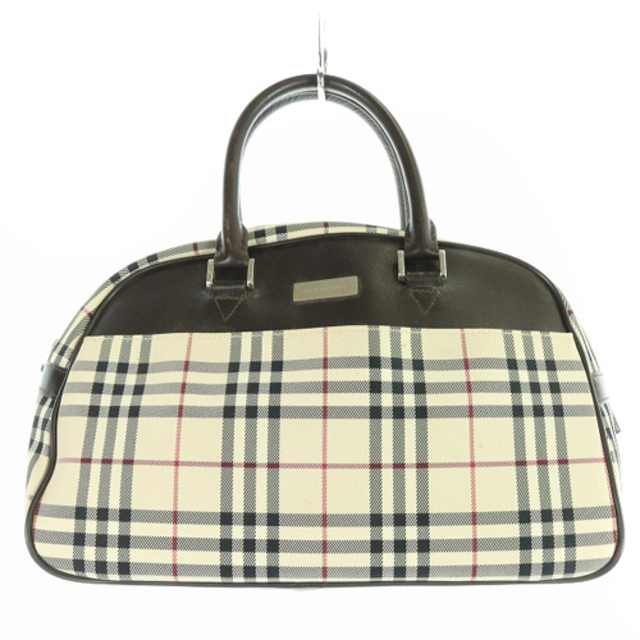 BURBERRY - バーバリー ボストンバッグ ハンドバッグ ノバチェック
