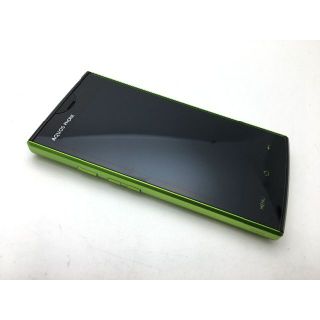 シャープ(SHARP)のsoftbank AQUOS PHONE 103SH グリーン◆中古◆397(スマートフォン本体)