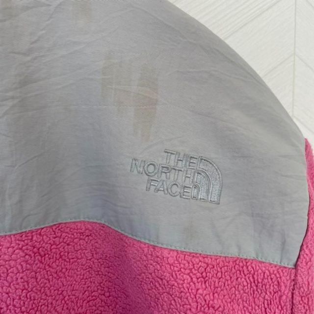 THE NORTH FACE(ザノースフェイス)の海外限定 ノースフェイス デナリ ジャケット ピンク フリース ゆるダボ ジップ レディースのジャケット/アウター(その他)の商品写真