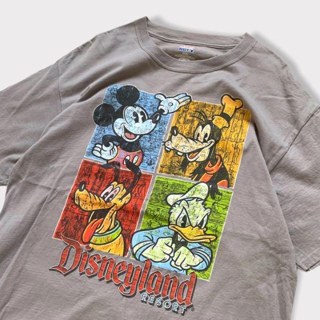 ノースフェイス ナイロンジャケット・ディズニー公式ヘインズミッキーマウスTシャツ