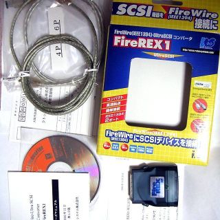 FireREX1 IEEE1394-UltraSCSI変換(PC周辺機器)