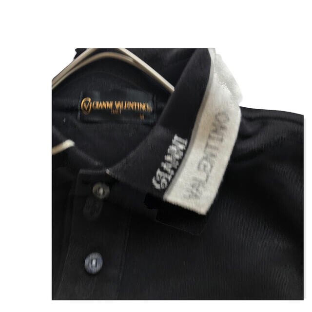 ラルフロー GIANNI VALENTINO GIANNI VALENTINO 90s 古着 M デザインポロシャツの通販 by AKANE  shop｜ジャンニバレンチノならラクマ ブルゾン