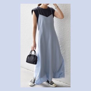 シップスフォーウィメン(SHIPS for women)の✴︎5/4（水）本日中まで出品✴︎ships リネンミックスキャミワンピース(ロングワンピース/マキシワンピース)