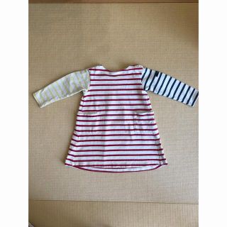 シップスキッズ(SHIPS KIDS)の★りんご★様　ボーダーワンピース80 SHIPS KIDS(ワンピース)