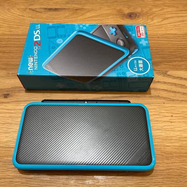 ニンテンドー2DS(ニンテンドー2DS)のNintendo ゲーム機本体 NEW ニンテンドー 2DS LL ブラック/タ エンタメ/ホビーのゲームソフト/ゲーム機本体(携帯用ゲーム機本体)の商品写真