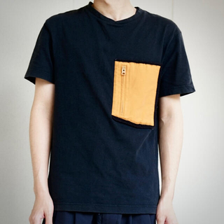 NuGgETS ナゲッツ ポケットT ブラック Sサイズ(Tシャツ/カットソー(半袖/袖なし))