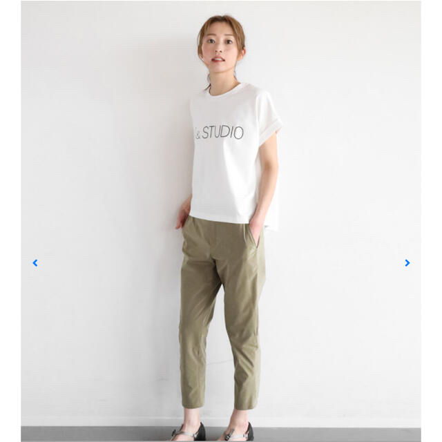 SCOT CLUB(スコットクラブ)のとなみん様　専用　YORT STUDIO ロゴTシャツ レディースのトップス(Tシャツ(半袖/袖なし))の商品写真