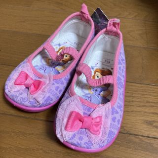 ディズニー(Disney)の新品 タグ付き ディズニー ソフィア キッズシューズ 15.0cm(その他)