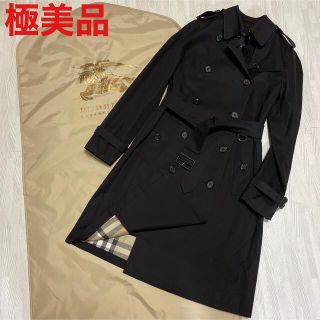 バーバリー(BURBERRY)の【極美品】バーバリー　ロンドン　トレンチコート　ブラック(トレンチコート)