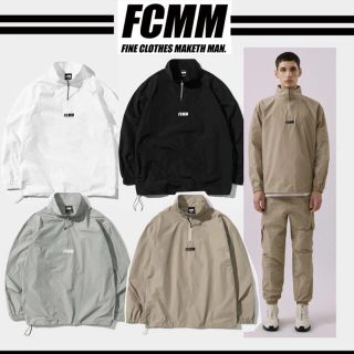 アディダス(adidas)のFCMM club windbreaker ハーフジップ　ナイロン　カーゴパンツ(ワークパンツ/カーゴパンツ)